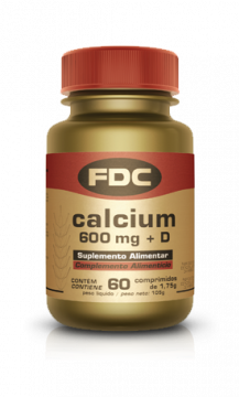 Fdc Calcium 600+D Comp X 60 comps