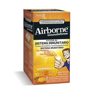 Airborne Comprimidos Mastigáveis Laranja  X 32