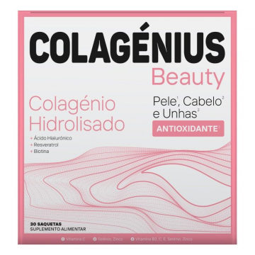 Colagnius Beauty Antioxidante pele, cabelo e unhas 30 saquetas