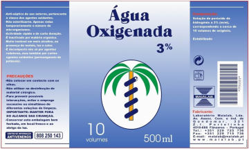 Agua Oxigenada Ag Oxig 10v 500ml Maialab