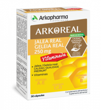 Arkoreal Geleia  Real Vitaminada Caps X 30 cáps