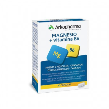 Arkopharma Magnesio+Vit B6 Caps X 30 cáps(s)