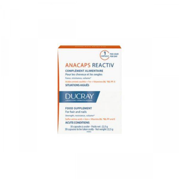 Ducray Anacaps Reactiv Caps X30 cps