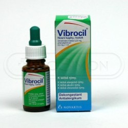 Vibrocil (15mL), 0,25/2,5 mg/mL x 1 sol nasal conta-gotas