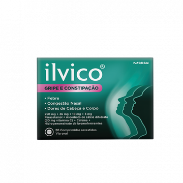 Ilvico N, 250/3/10/36 mg x 20 comp revest