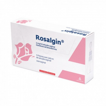 Rosalgin, 1 mg/mL-140mL x 5 sol vag irrigao