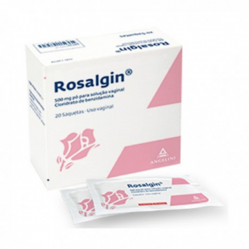 Rosalgin, 500 mg x 20 P sol vag saqueta