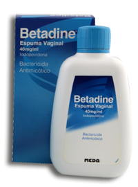 Betadine, 40 mg/mL-200mL x 1 esp vag embalagem