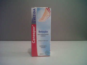 Canespor, 10 mg/mL-15mL x 1 sol pulv cut