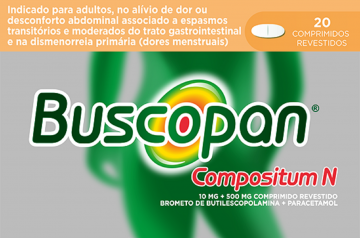 Buscopan Compositum N, 10/500 mg x 20 comp revest