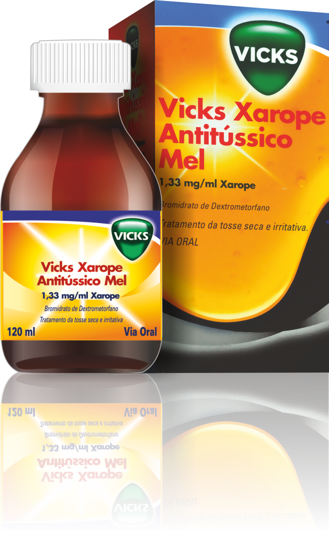 Vicks Xarope Antitussico Mel 120ml - Pharma Scalabis