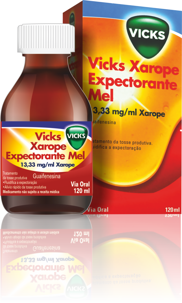 Vick Xarope Expectorante Pediátrico 120ml