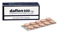 Daflon 500, 500 mg x 60 comprimidos revestidos